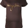 Dark Brown(Coming Soon) Graphic Tee by 9months for Female