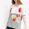 Maria Luisa Short Sleeve Shirt by Desigual for Female