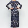Regal Baroque Allover Lace Dress by Era Maya for Female