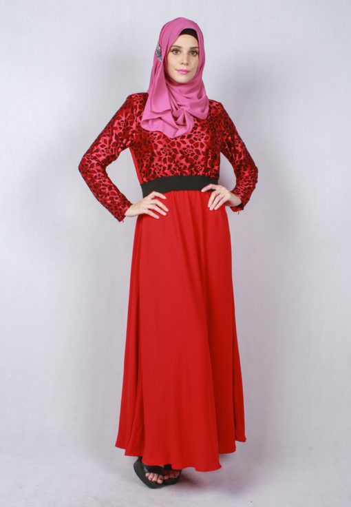 Kayla Lace Modern Jubah by ESPRIMA for Female