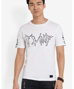 Flaming FLMP T-shirt by Flesh Imp for Male