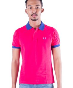 Special Undercollar Slim Fit Polo Shirt by Fred Perry Green Label for Male