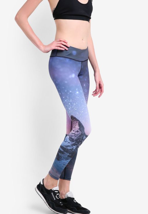 Movement Leggings In Galaxy Print by Funfit for Female