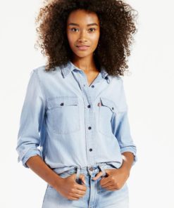Levi’s Orange Tab 70's Western Shirt by Levi's for Female