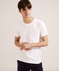 Anti Mosquito。320g Cotton Crew Neck T-Shirt- 03748-White by Life8 for Male