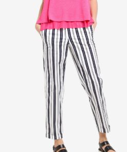Straight Cotton Trousers by Mango for Female