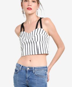 Corset Style Top by Mango for Female