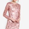 Premium Rose Gold Sequin Mini Dress by Miss Selfridge for Female