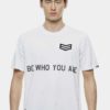 Oversize T-Shirt Badge with Slogan Design by Private Stitch for Male
