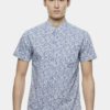 Casual Short Sleve Shirt In Printed Floral by Private Stitch for Male