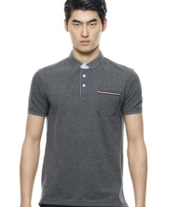 Stylish Pocket with Detail Polo Tees by Private Stitch for Male