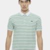 Basic Green Tiny Striped with Signature Moustache by Private Stitch for Male