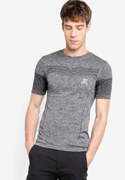 Pulse Seamless Tee by Salomon for Male