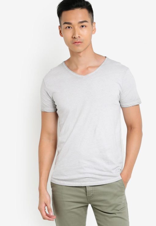Hako V-Neck T-Shirt by !Solid for Male