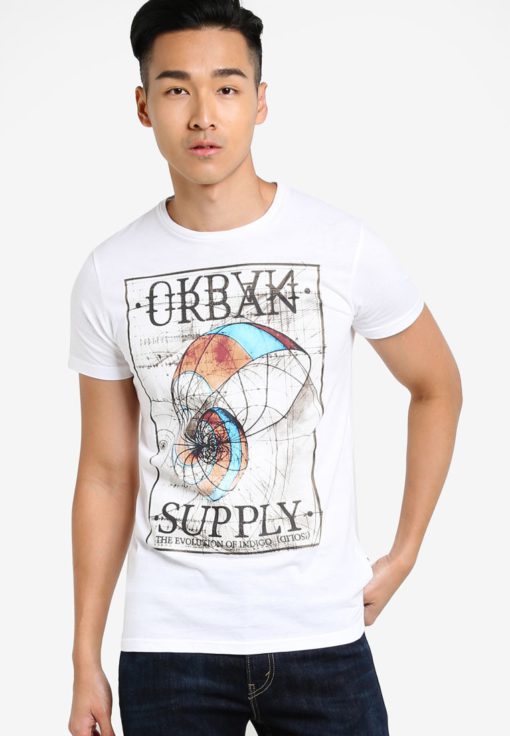 Harbin Graphic T-Shirt by !Solid for Male