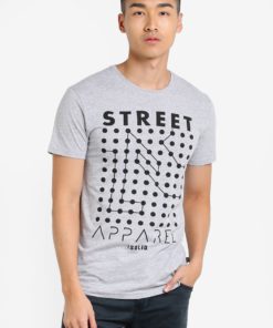 Harpur Graphic T-Shirt by !Solid for Male