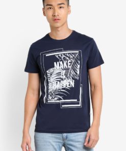 Haroun Graphic T-Shirt by !Solid for Male