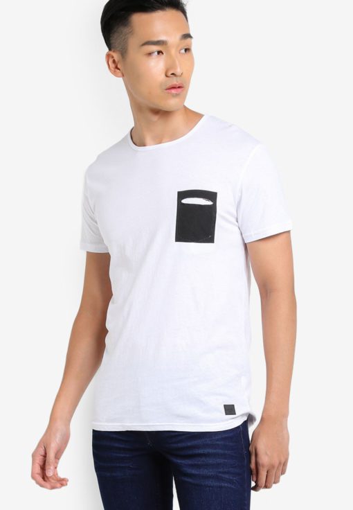 Hannu Pocketed T-Shirt by !Solid for Male