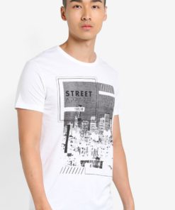 Haidane Graphic T-Shirt by !Solid for Male