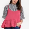 Relaxed Peplum Cami by TOPSHOP for Female