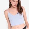 Wrap Crop Top by TOPSHOP for Female