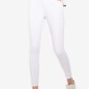 MOTO White Raw Hem Jamie Jeans by TOPSHOP for Female