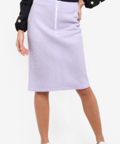 Honeycomb Pencil Midi Skirt by TOPSHOP for Female